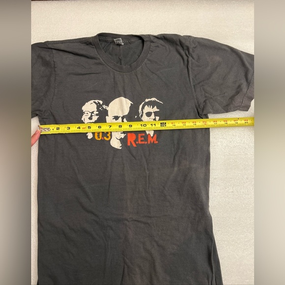 Official R.E.M Tour T Shirt- S- 03 European Dates - Gray - Picture 11 of 13